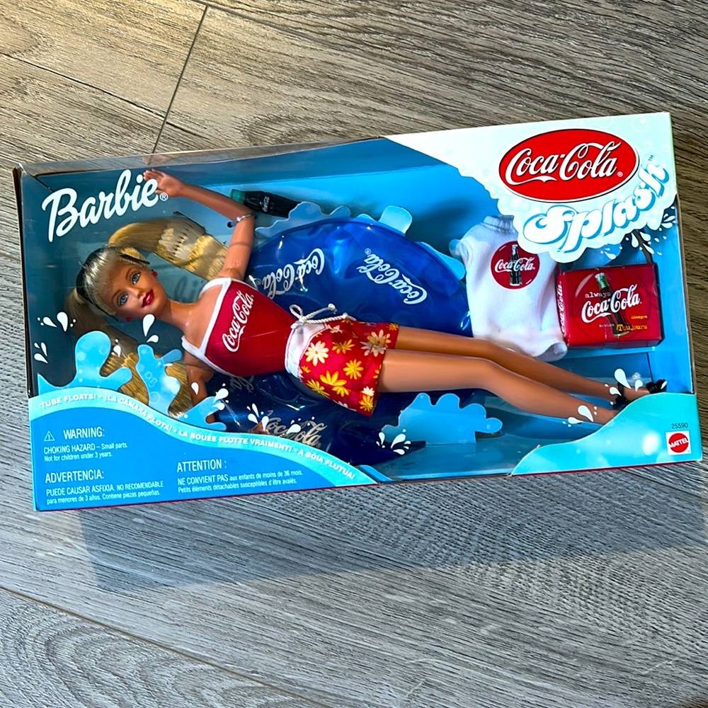 1999  Coca-cola Barbie Original Packaging